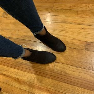 BP Black Trolley Booties Sz 7.5